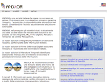 Tablet Screenshot of andxor.it